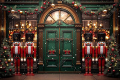 Gatsby Nutcracker Christmas Shop Photography Backdrop Gbsx-01096