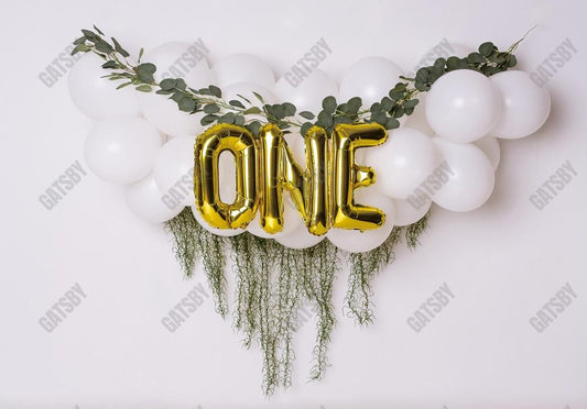One Birthday Garland Photography Backdrop GBSX-99838