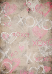 Gatsby Pink Valentine Abstract Wall Photography Backdrop Gbsx-01284