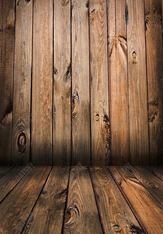 Wooden Brown Backdrop S-1103