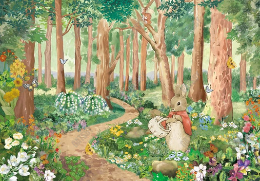Gatsby Spring Forest Rabbit Photography Backdrop Gbsx-00525