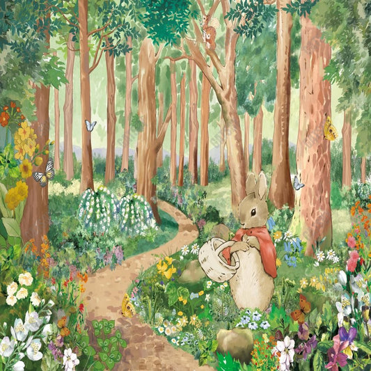 Gatsby Spring Forest Rabbit Photography Backdrop Gbsx-00525