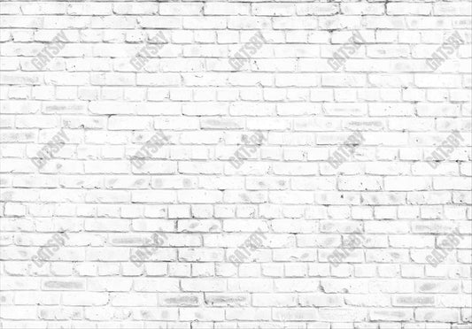 White Brick Wall Backdrop