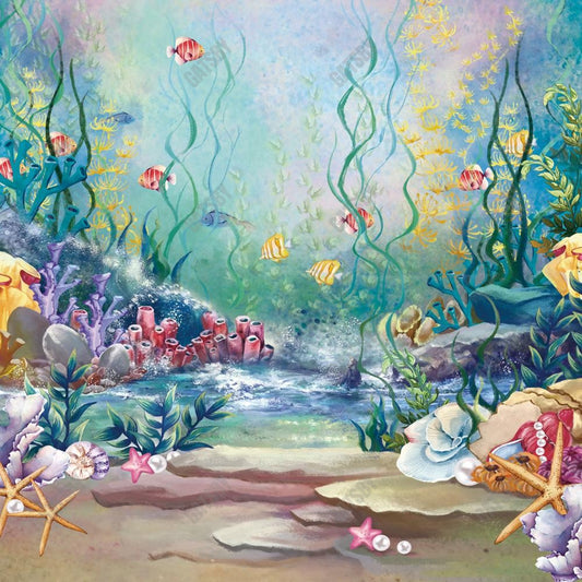 Under The Sea Photography Backdrop GBSX-99941