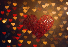 Gatsby Valentine Abstract Hearts Wall Photography Backdrop Gbsx-01253