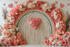 Gatsby Valentine Rainbow Romance Boho Photography Backdrop Gbsx-01355