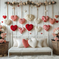 Gatsby Valentine Wooden Wall Headboard Photography Backdrop Gbsx-01352
