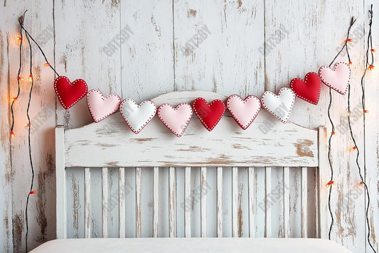 Gatsby Valentine Wooden Wall Headboard Photography Backdrop Gbsx-01353