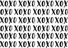 Gatsby Valentine Xo Pattern Photography Backdrop Gbsx-01277