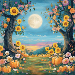 Gatsby Whimsical Autumn Tree Photography Backdrop Gbsx-01169