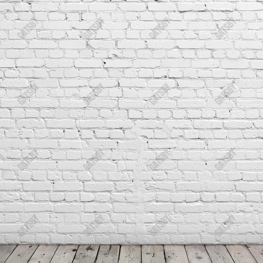 White Brick Wall Photography Backdrop GBSX-99958