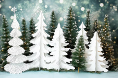 Gatsby Winter Frosted Forest Photography Backdrop Gbsx-01136