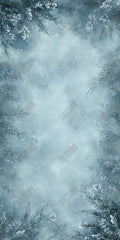 Gatsby Winter Snowy Spruce Art Photography Backdrop Gbsx-01213