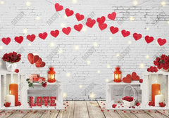 Valentine's Day Photography Backdrop