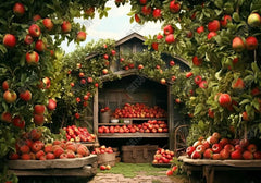 Apple Orchard Farm Backdrop