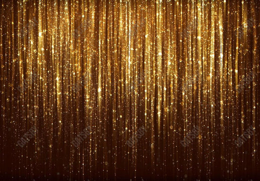 Black and Gold New Year Backdrop