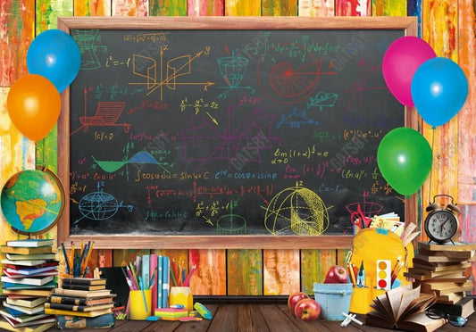 Back To School Classroom Photography Backdrop GBSX-99630 - Gatsby Backdrop