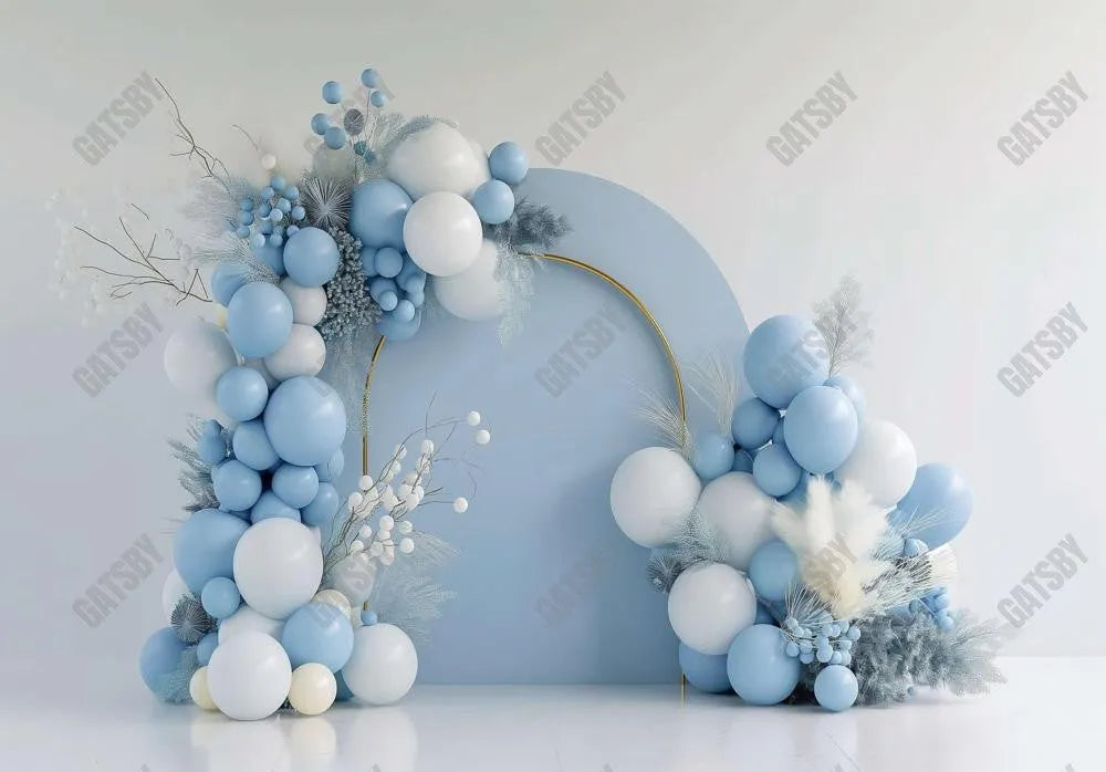 Balloon Arch Photography Backdrop Ym8L-B0382 - Gatsby Backdrop