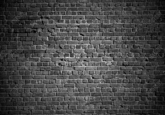 Black Brick Wall Photography Backdrop GBSX-99651 - Gatsby Backdrop