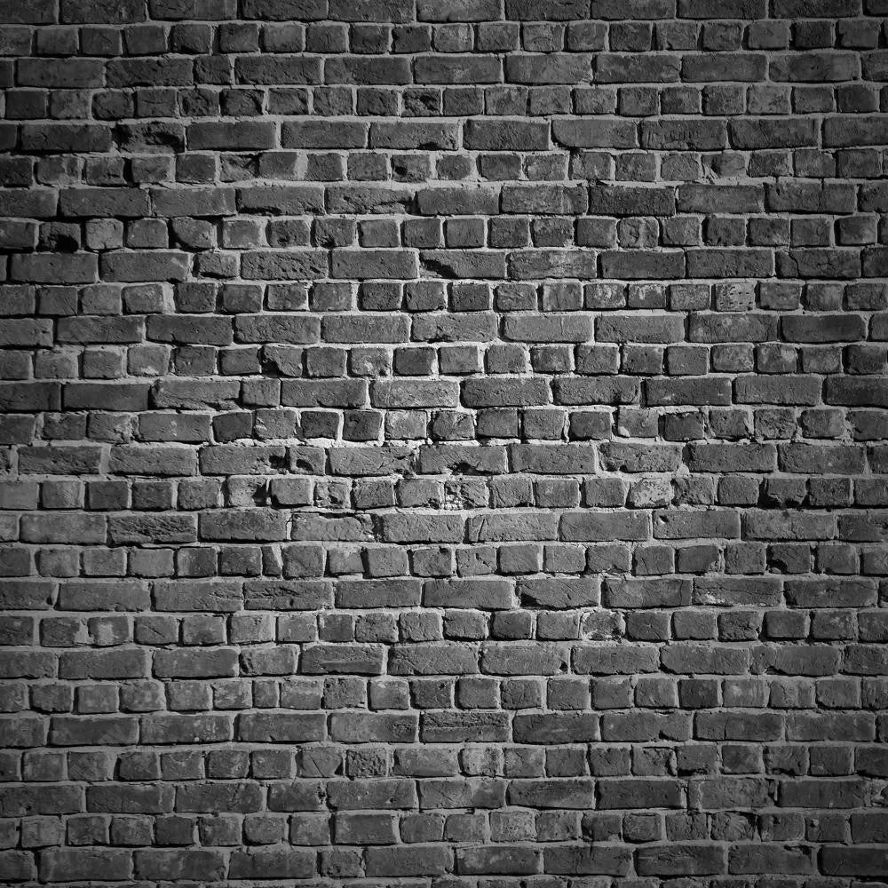 Black Brick Wall Photography Backdrop GBSX-99651 - Gatsby Backdrop