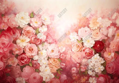 Bloom Soft Floral Fine Art Backdrop - Gatsby Backdrop