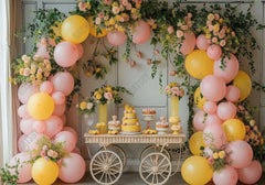 Cake Stand Photography Backdrop Ym8T-B0437 - Gatsby Backdrop