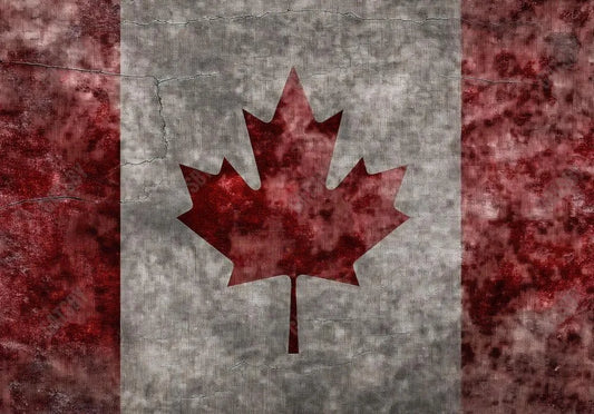 Canada Flag Photography Backdrop Ym8T-B0464 - Gatsby Backdrop