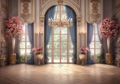 Chateau Chic Hall Backdrop - Gatsby Backdrop