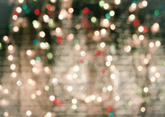 Christmas Bokeh Halos Backdrop - Gatsby Backdrop