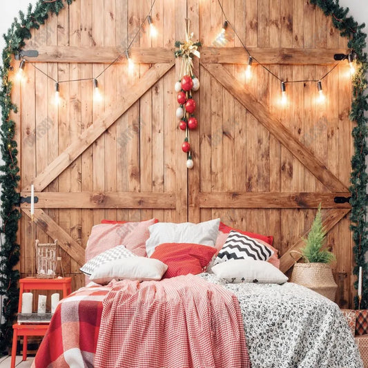 Christmas Headboard Photography Backdrop GBSX-99693 - Gatsby Backdrop