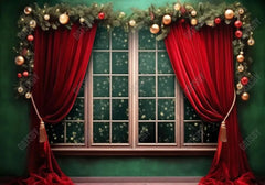 Christmas Window Backdrop - Gatsby Backdrop