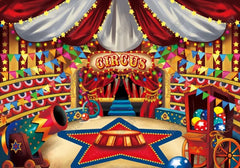 Circus Tent Photography Backdrop GBSX-99730 - Gatsby Backdrop