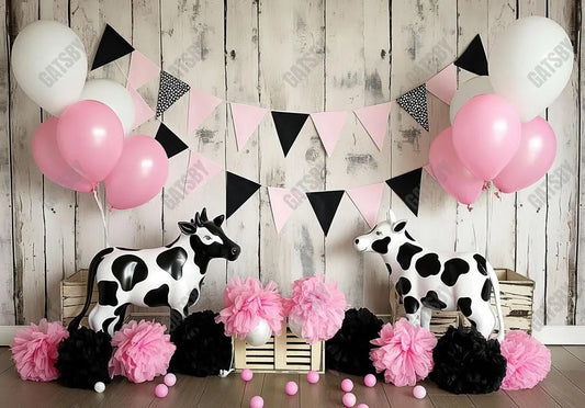 Dairy Cow Photography Backdrop Ym8T-B0371 - Gatsby Backdrop