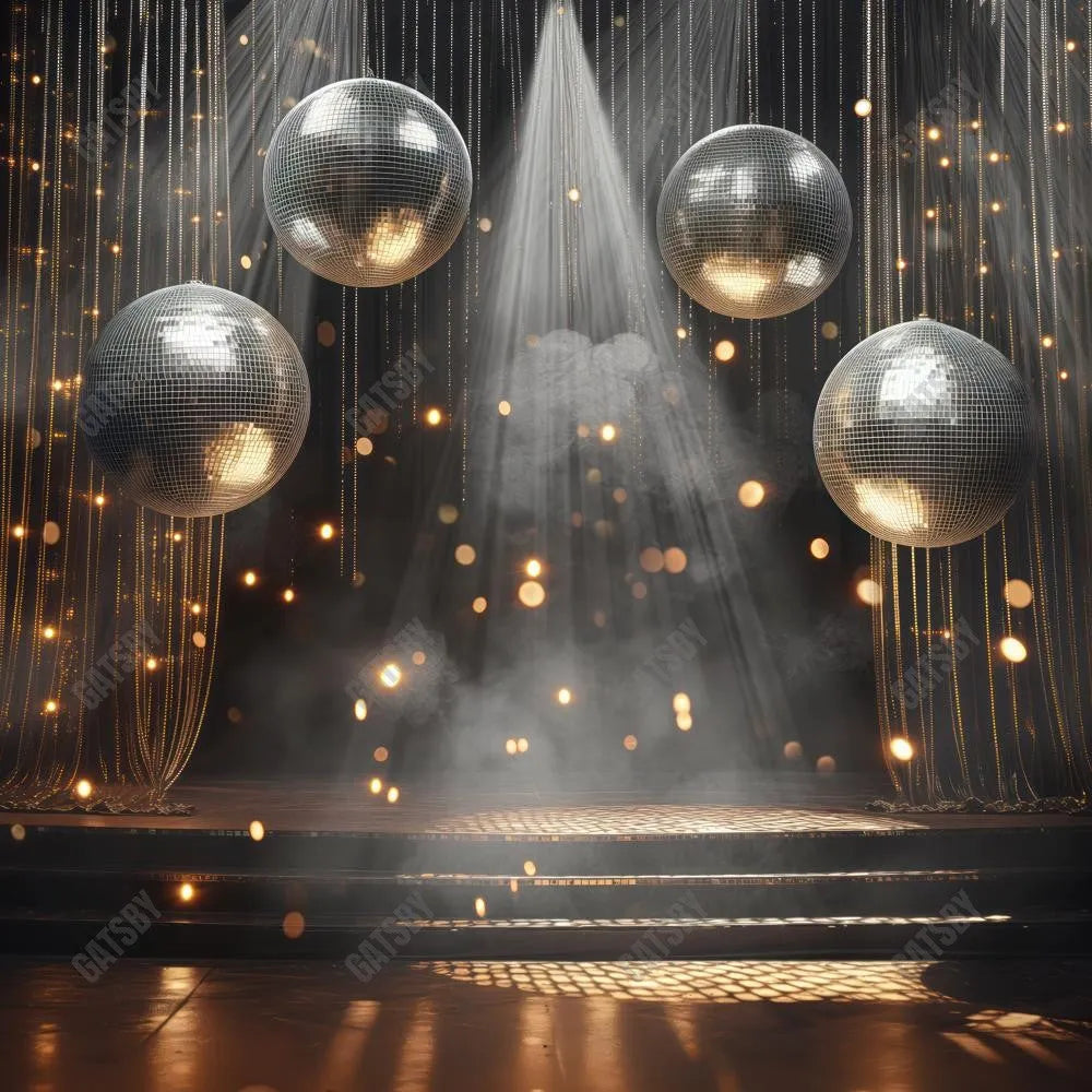 Disco Fever Stage Photography Backdrop GBSX-99751 - Gatsby Backdrop