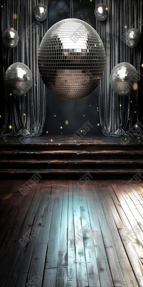 Disco Fever Stage Photography Backdrop GBSX-99752 - Gatsby Backdrop