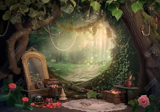 Fairy Forest Mirror Backdrop - Gatsby Backdrop