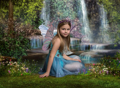 Fairy Tale Waterfall Photography Backdrop GBSX-99770 - Gatsby Backdrop