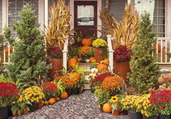 Fall Harvest Door Backdrop - Gatsby Backdrop