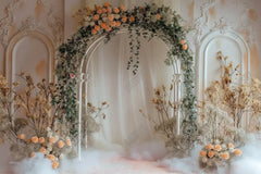 Floral Arch Photography Backdrop GBSX-99779 - Gatsby Backdrop