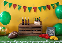 Football Party Backdrop - Gatsby Backdrop