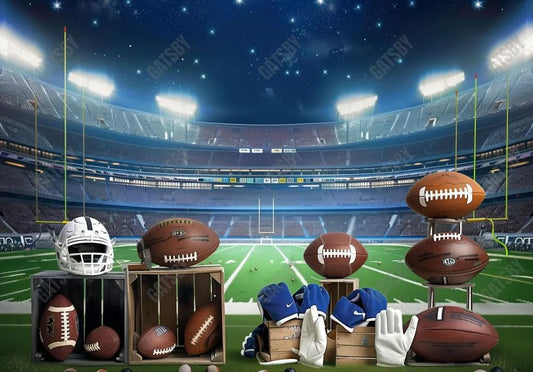 Football Photography Backdrop Ym8T-B0391 - Gatsby Backdrop