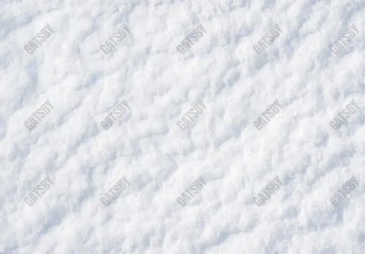 Fresh Clean White Snow Photography Backdrop GBSX-99783 - Gatsby Backdrop