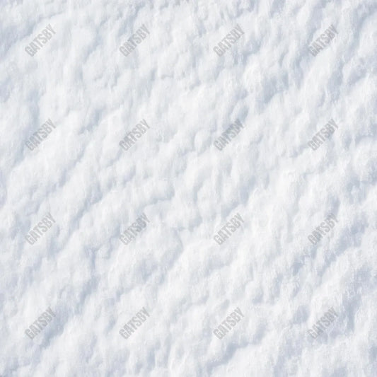 Fresh Clean White Snow Photography Backdrop GBSX-99783 - Gatsby Backdrop