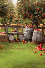 Gatsby Autumn Apple Orchard Photography Backdrop Gbsx-00737 - Gatsby Backdrop