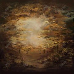 Gatsby Autumn Forest Painting Photography Backdrop Gbsx-00612 - Gatsby Backdrop