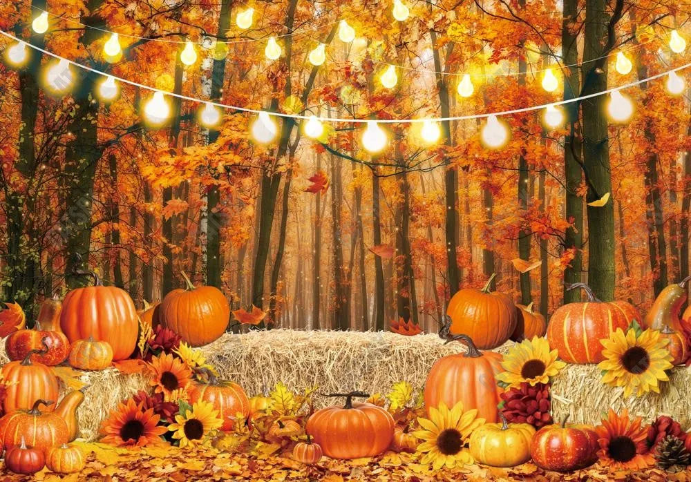 Gatsby Autumn Forest Tree Photography Backdrop Gbsx-00985 - Gatsby Backdrop