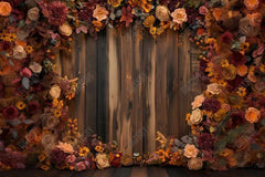 Gatsby Autumn Rustic Harvest Blooms Photography Backdrop Gbsx-00644 - Gatsby Backdrop