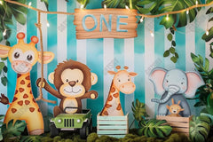 Gatsby Baby Jungle Photography Backdrop Gbsx-00467 - Gatsby Backdrop