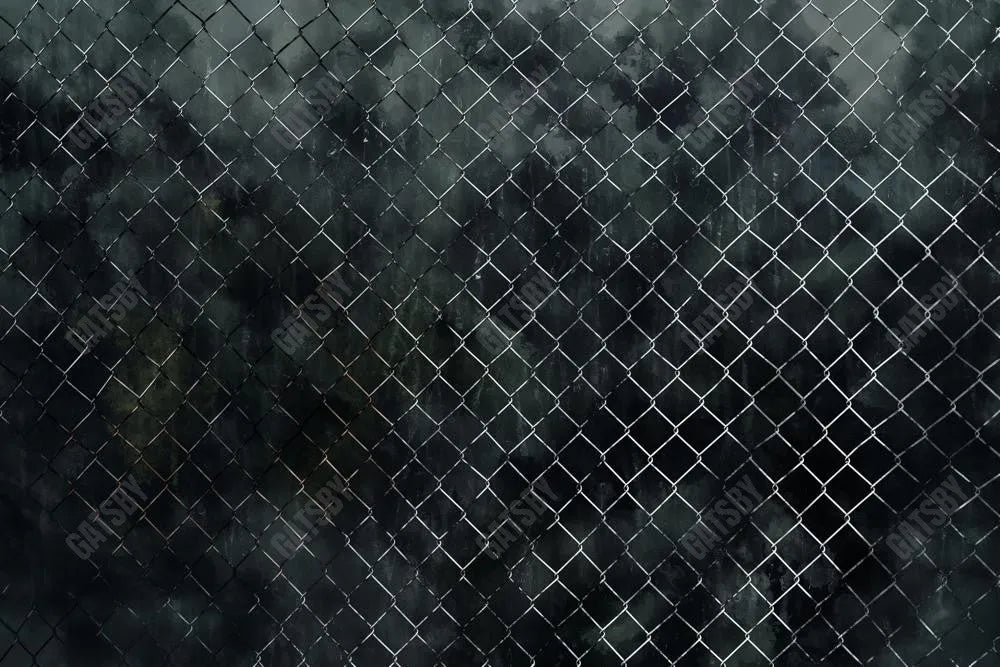 Gatsby Black Solid Wire Fence Photography Backdrop Gbsx-00389 - Gatsby Backdrop