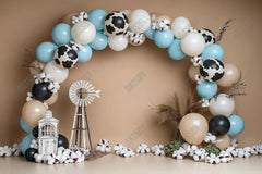 Gatsby Blue Farm Fun Photography Backdrop Gbsx-00459 - Gatsby Backdrop